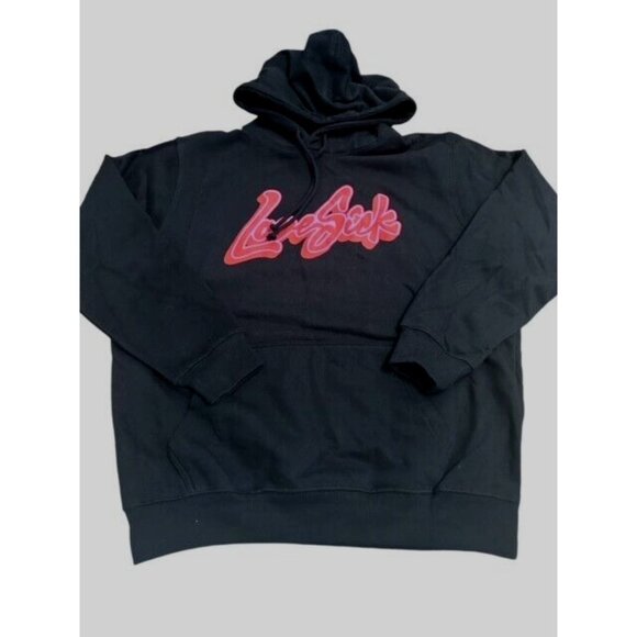 Don Toliver Love Sick Spring Tour 2023 Dates 2 sided Hoodie L Large Black nwot - Picture 2 of 11